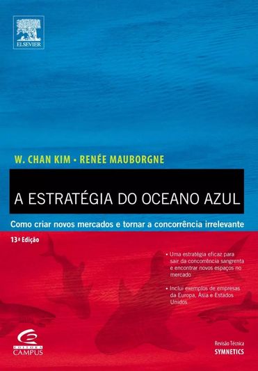 Capa do livro Estratégia do Oceano Azul