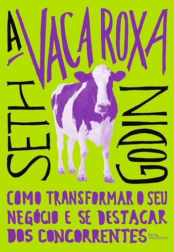 Capa do livro A Vaca Roxa